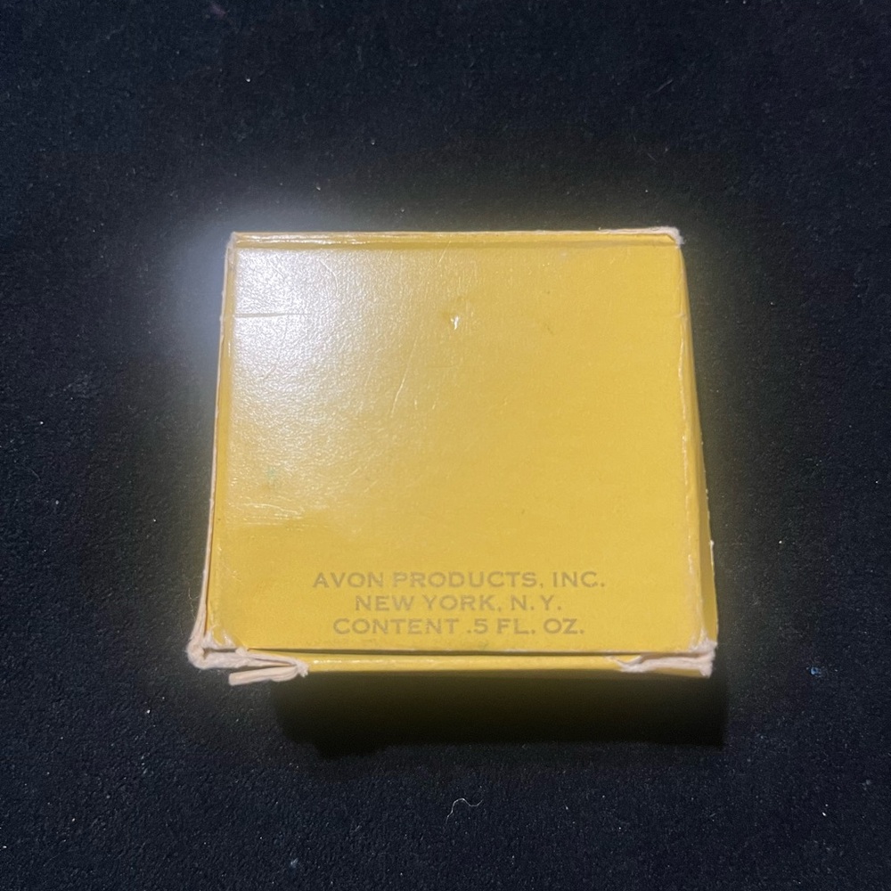 Vintage Avon Topaze bottle .5 fl oz - Picture 2 of 2